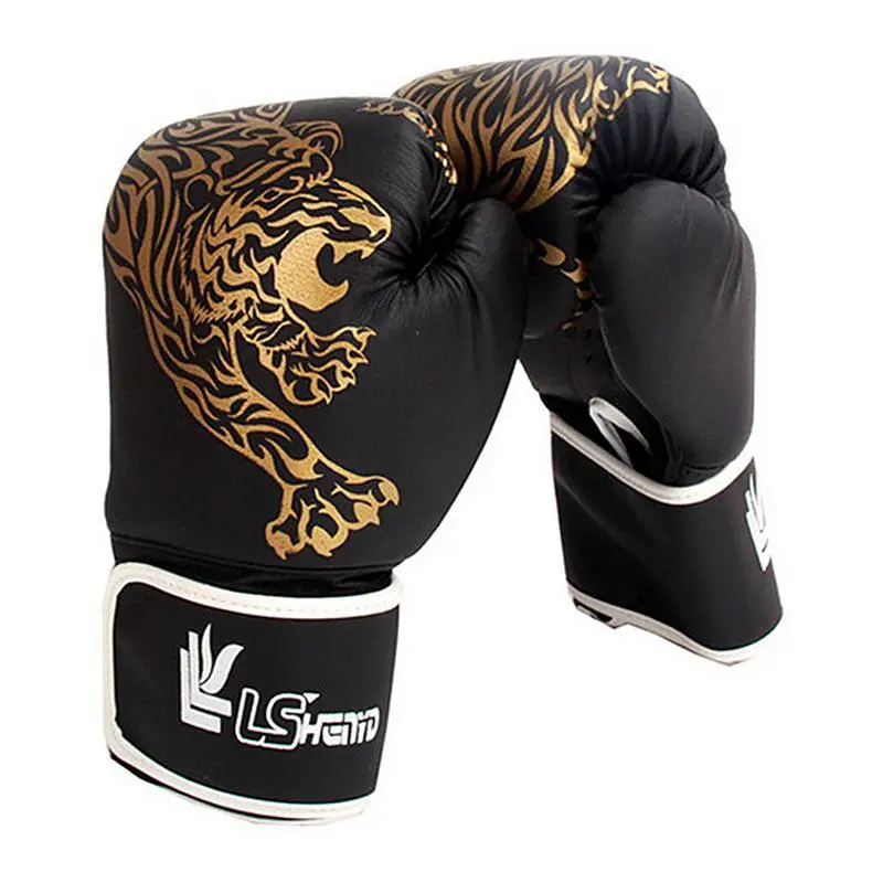 

Kick Boxing Gloves For Men Women PU Karate Muay Thai Guantes De Boxeo Free Fight MMA S anda Training Adults Kids Equipment