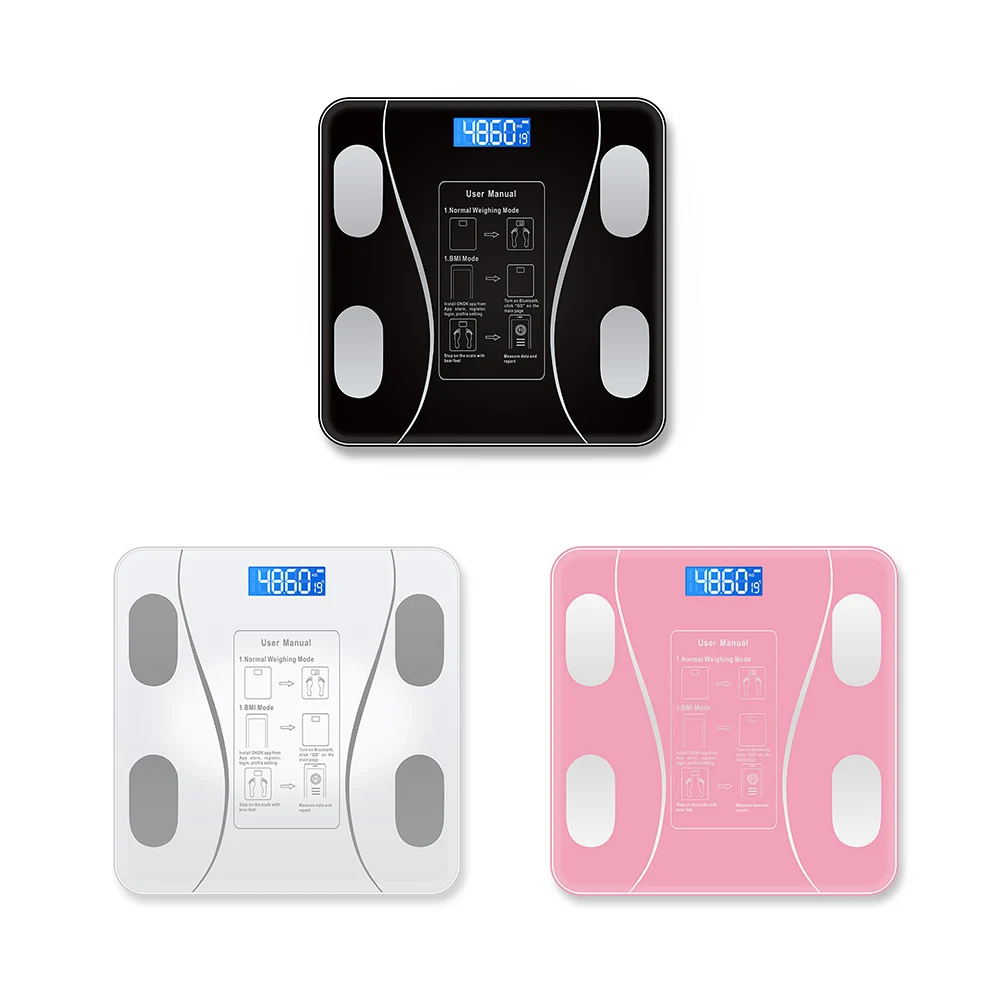

Электронные весы с зарядкой от USB, высокоточные Умные Электронные напольные весы с поддержкой Bluetooth для определения жира