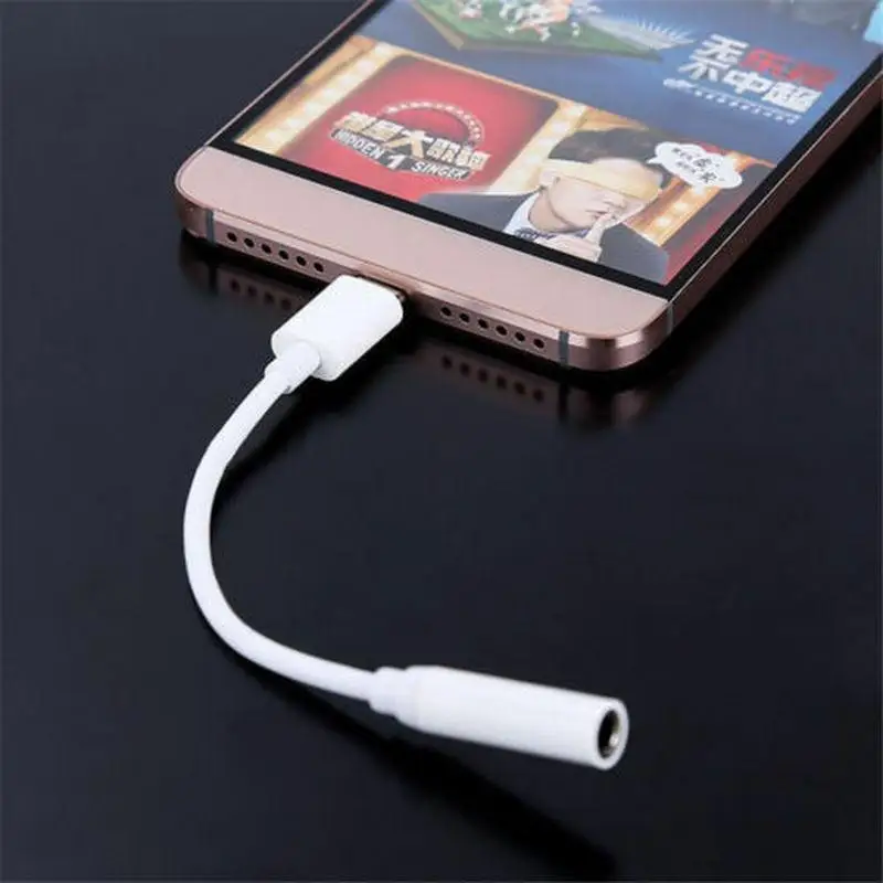Кабель-адаптер для наушников Xiaomi 3 5 мм AUX Usb 1 Type C Huawei разъем портативный
