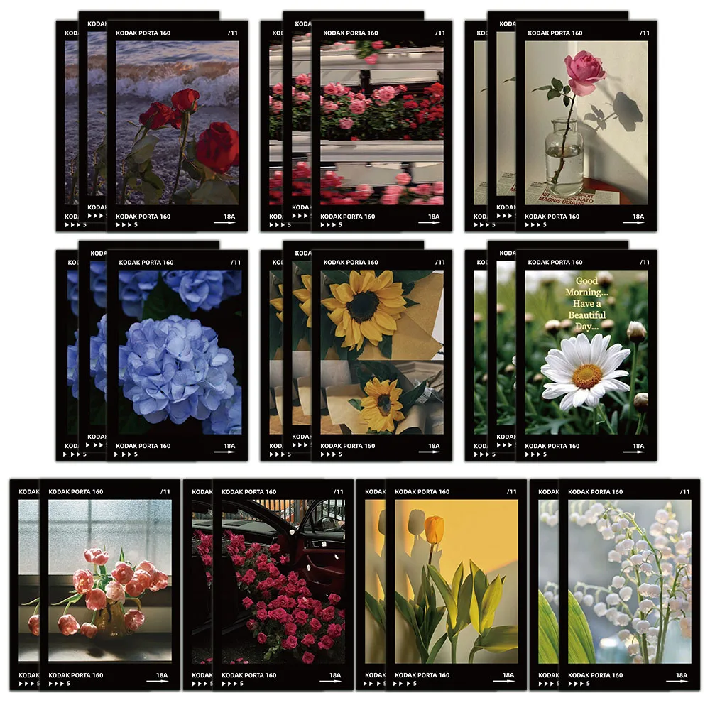 10 Упаковок В Стиле Ретро С Цветочным Рисунком Для Комнаты Романтическая