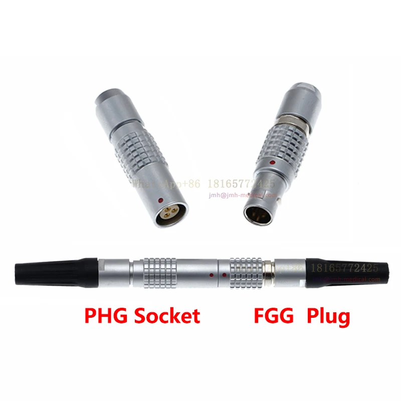 PHG 0B 1B 2B floating female socket welded cable type push-pull self-locking connector core 2 3 4 5 6 7 8 9 10 12 14 16 18 19