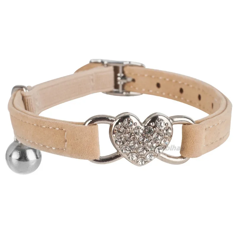 Ошейник для кошек безопасный эластичный регулируемый ошейник с подвеской в