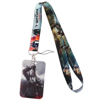 cb1445 cool stuff lanyard card holder neck strap for key id card cellphone straps badge holder diy hanging rope accessories gift