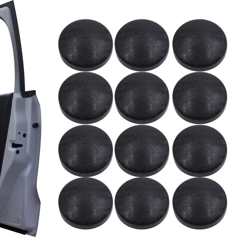 

Винтовые крышки, водонепроницаемые самоклеящиеся наклейки с отверстиями для винтов, 12 шт., перезаряжаемые автомобильные детали, не влияющие на оригинальный дверной переключатель