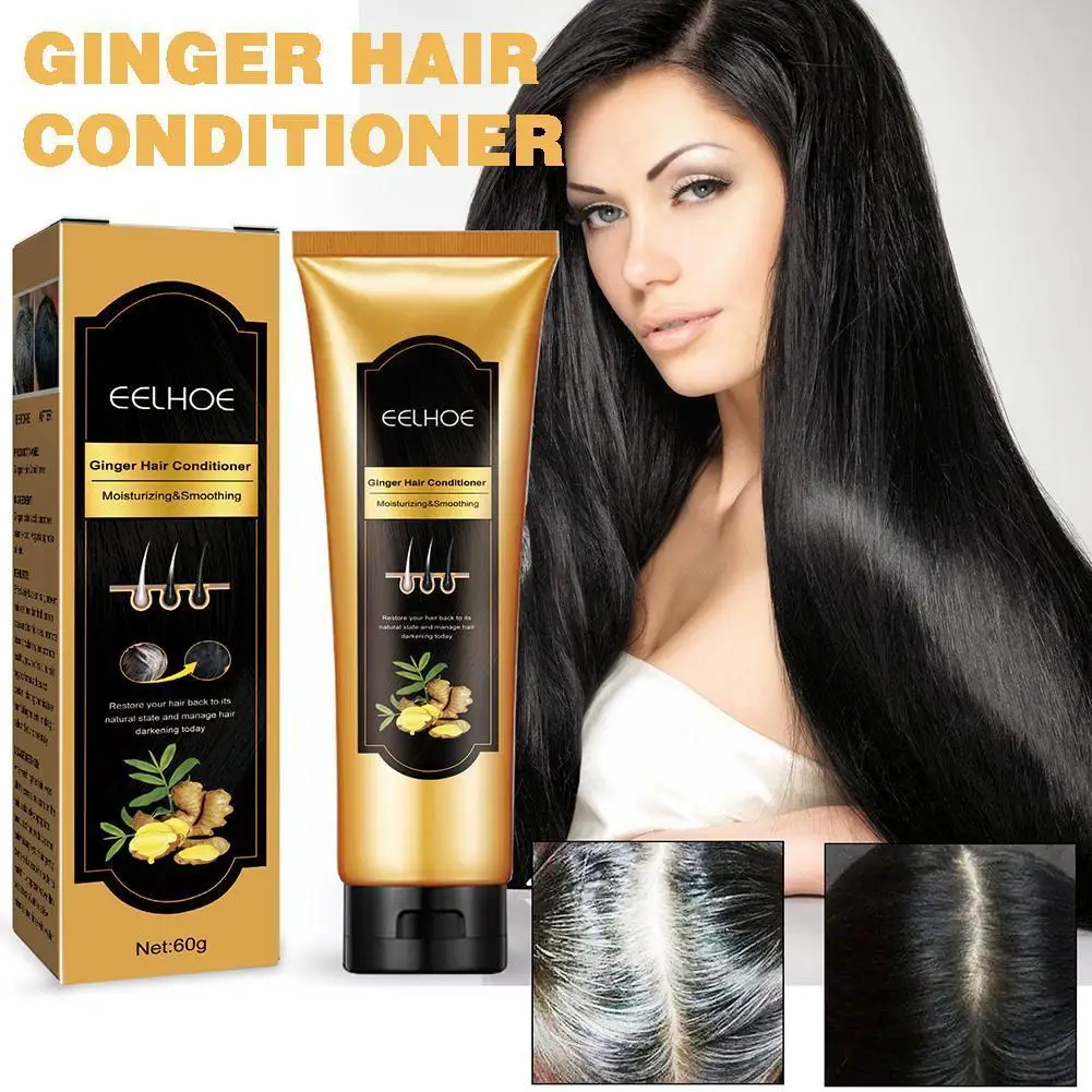 

Ginger Dark Hair Conditioner Ginger Essence Repairs Repair Softening Conditioner Condicionador Damage Profissional Hair K4O4