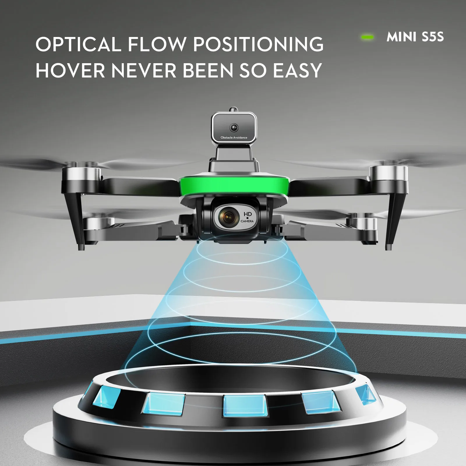 

S5S Drone Professional Type 8K HD Camera Obstacle Avoidance Aerial Photography Light Flow Folding Quadcopter RC Toy