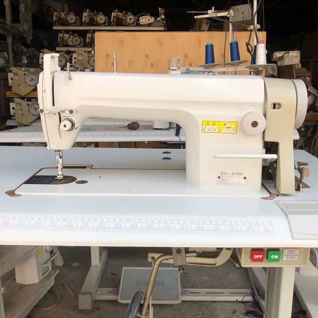 

Good condition used single needle lockstitch industrial sewing machine