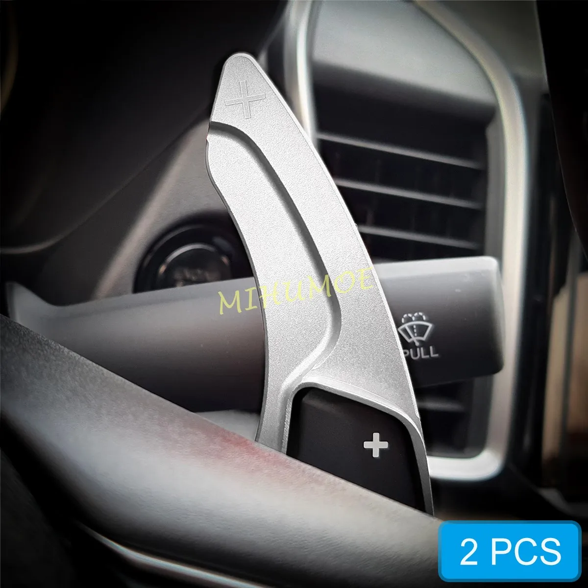 

For Honda Fit Jazz City 2021 2022 2023 Aluminum Steering Wheel Paddle Shifter Extension Gear Shift Trims Accessories