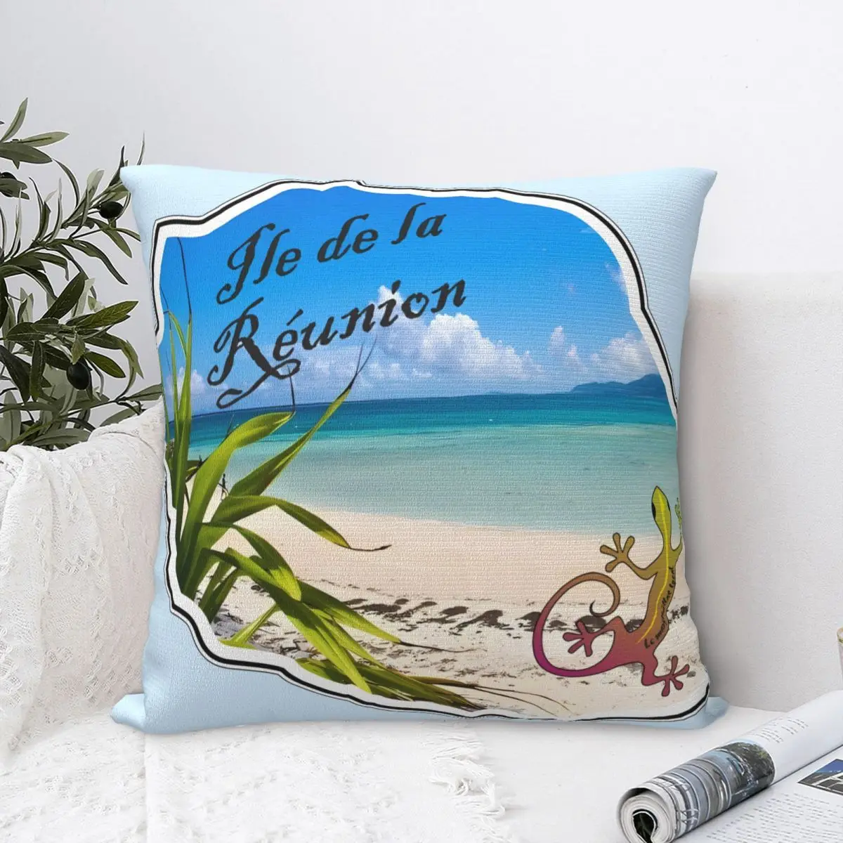 Подушка Чехол Ile De La Reunion роскошная наволочка для подушки подушка в стиле аниме