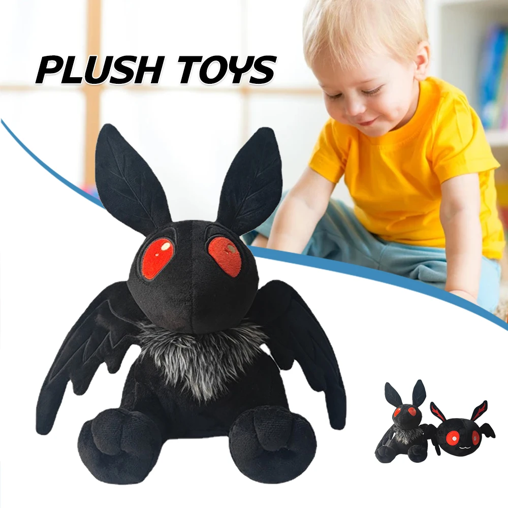 

Plush Toy Plush Figure Toys Carton Character Stuffed Doll Birthday Gift 30cm Pacify Rag Toy Mothman Shape for Kids Girls BM88