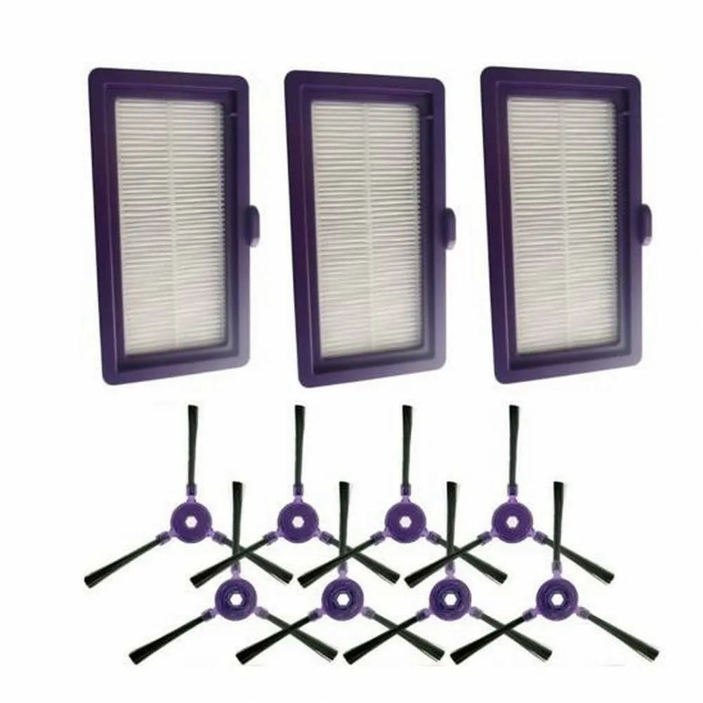 

8pcs Side Brush With 3 Filters Set For Powerbot-E VR05R5050WK Robot Vacuum Cleaner Easily Removed Replaced Home Appliance