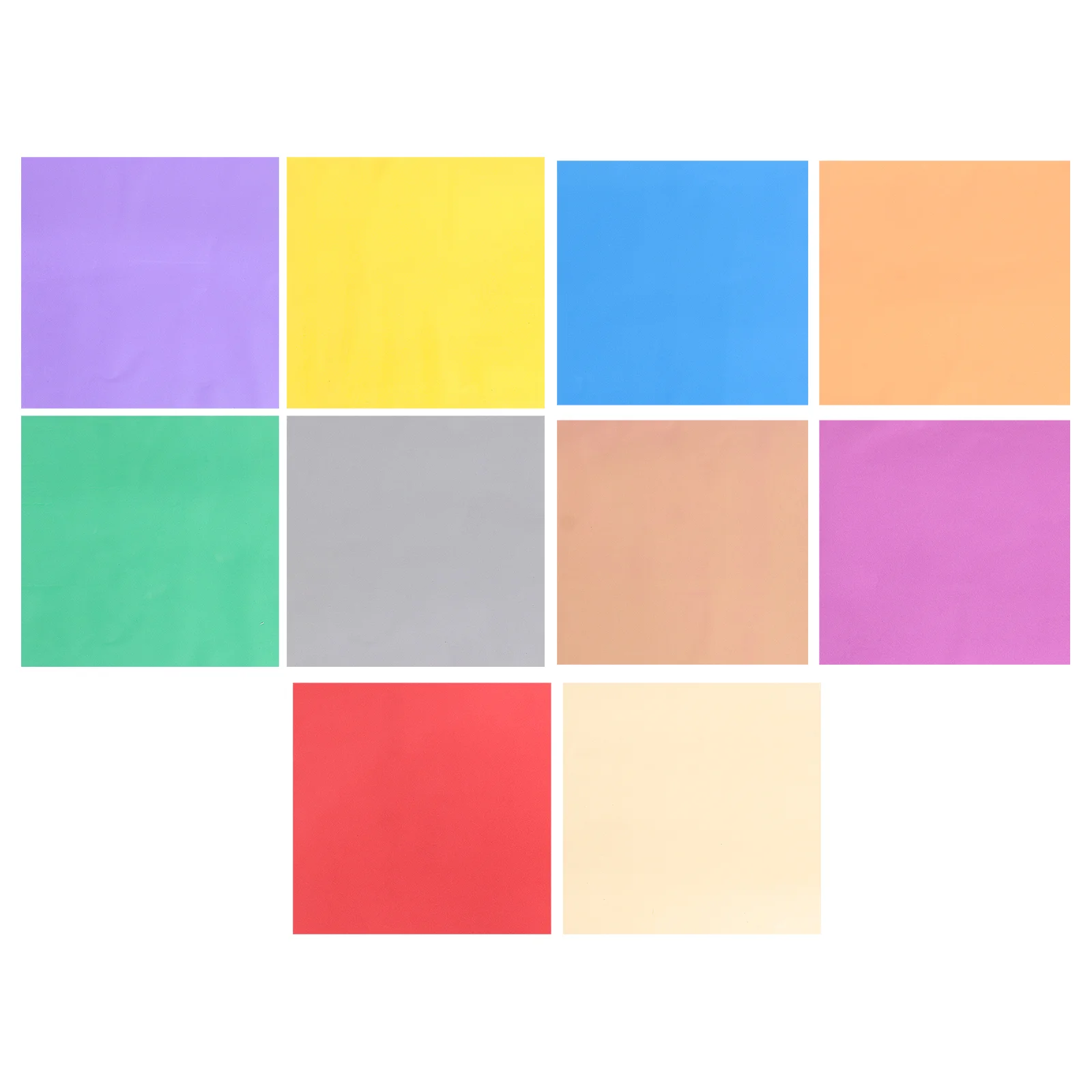 

10pcs DIY Handcraft Materials Sponge Papers Gift Packaging Paper DIY Hand Craft Paper Colorful Crafting Sponge