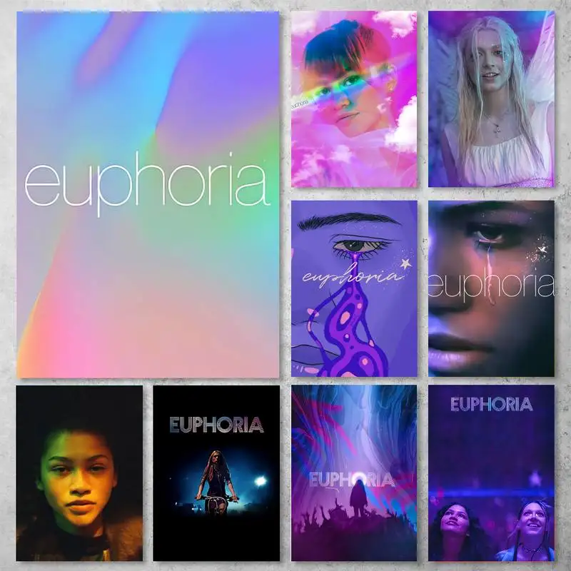 Trendy TV Euphoria POSTER Posters Prints Wall Pictures Living Room Home Decoration