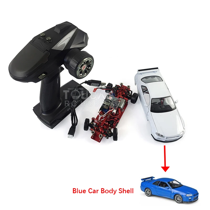 

HGM игрушки 1/28 2,4G MINIQ9 RTR 4WD гоночный Дрифт Радиоуправляемый автомобиль с дистанционным управлением 6-канальный металлический шасси игрушка для мальчика подарок Nissan R34 TH19503