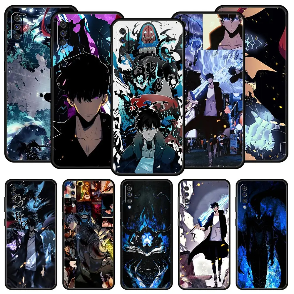 

Solo Leveling Comics Anime Phone Case For Samsung Galaxy A12 A32 A50 A70 A20E A20S A10 A10S A22 A30 A40 A52S A72 5G A02S Cover