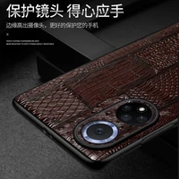 langsidi genuine leather phone case for huawei nova 9 8 7 pro shockproof back cover fundas for nova9 nova8 nova7 se pro