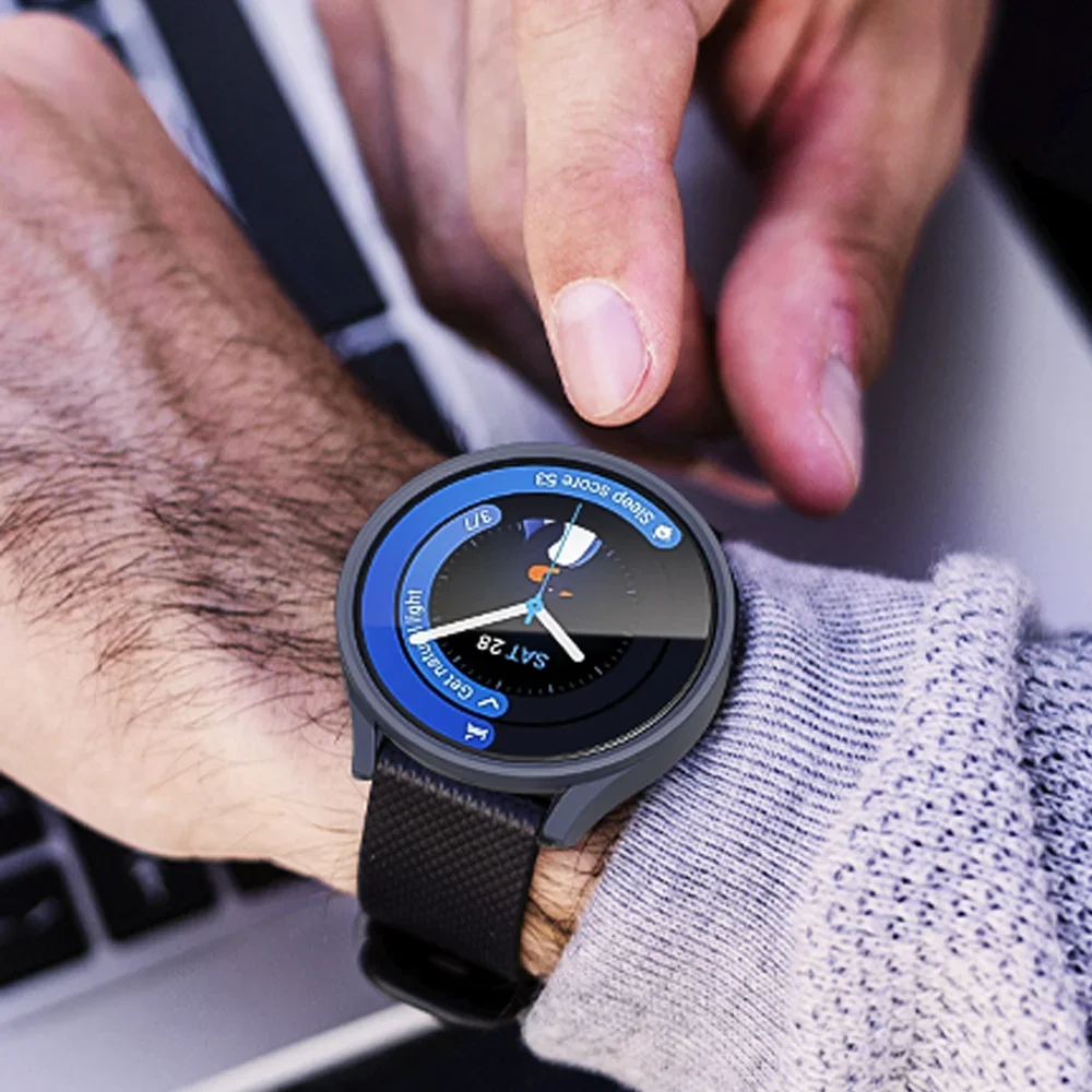 Чехол и стекло для Samsung Galaxy Watch 7/6/5/4 FE PEO