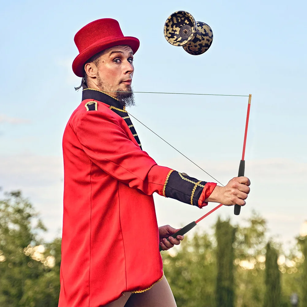 

Walking Sticks Diabolo Supplies Professional Classic Copper Head Chemical Fiber Chinese Elder Juggling