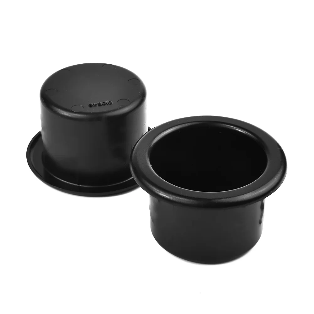 

Please Allow Slight Manual Measurement Deviation ForPlastic Black Cup Water Drink Holder Recessed For RV Car Marine Boat Trailer