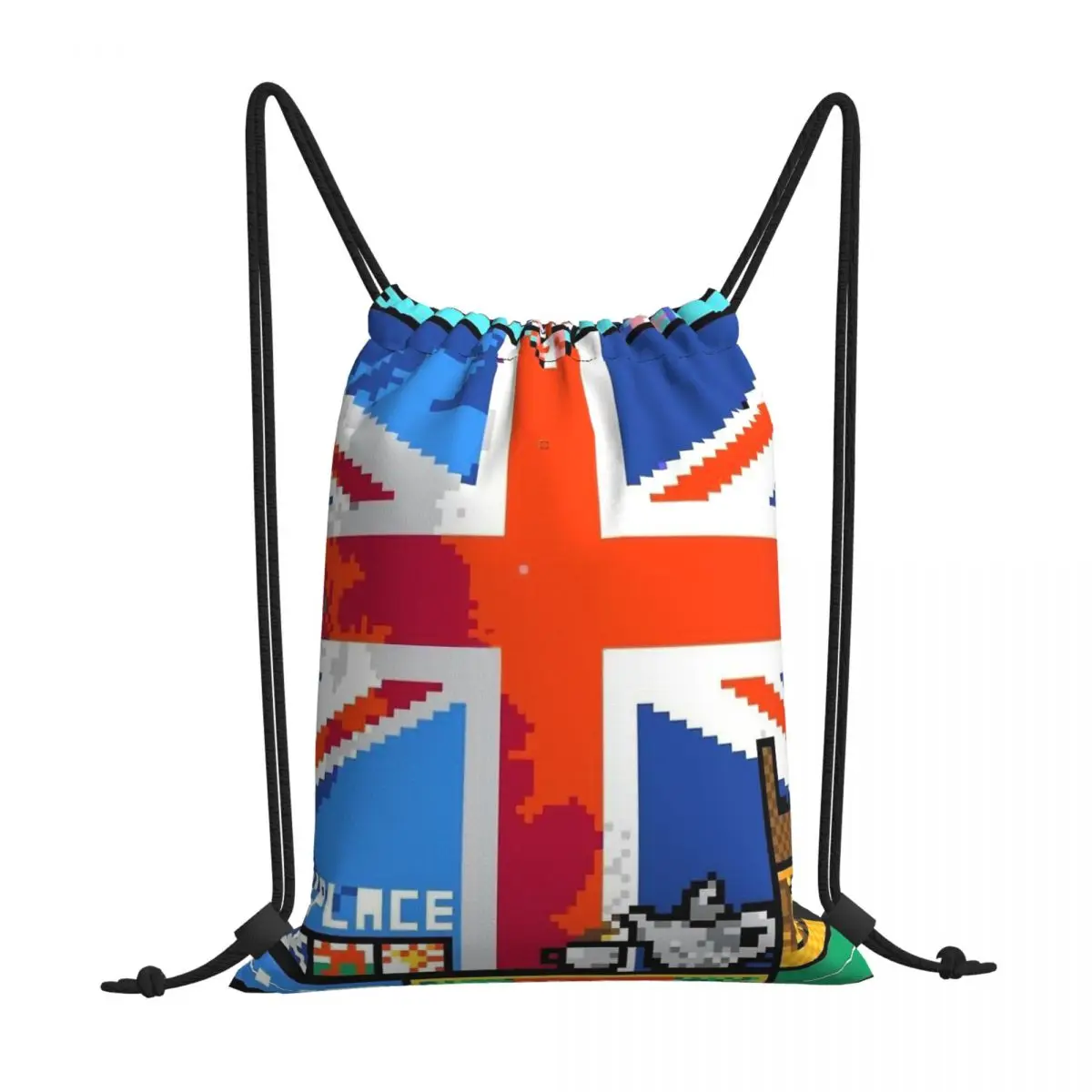 Великобритания Reddit R место пиксельное искусство кавайные Сумки на шнурке