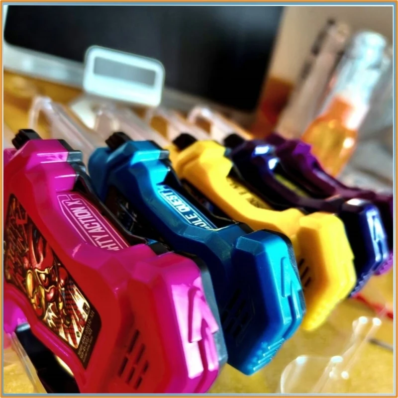 Фото НОВЫЙ Bandai Sb Dx Kamen Rider Ex-Aid Brave Final Memorial Set-5-Person Final Gashat Косплей Опора Игрушка в подарок №2