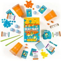 beat that card game anti stress comminicate props family party board game toy parent child interaction challenge puzzle pinball