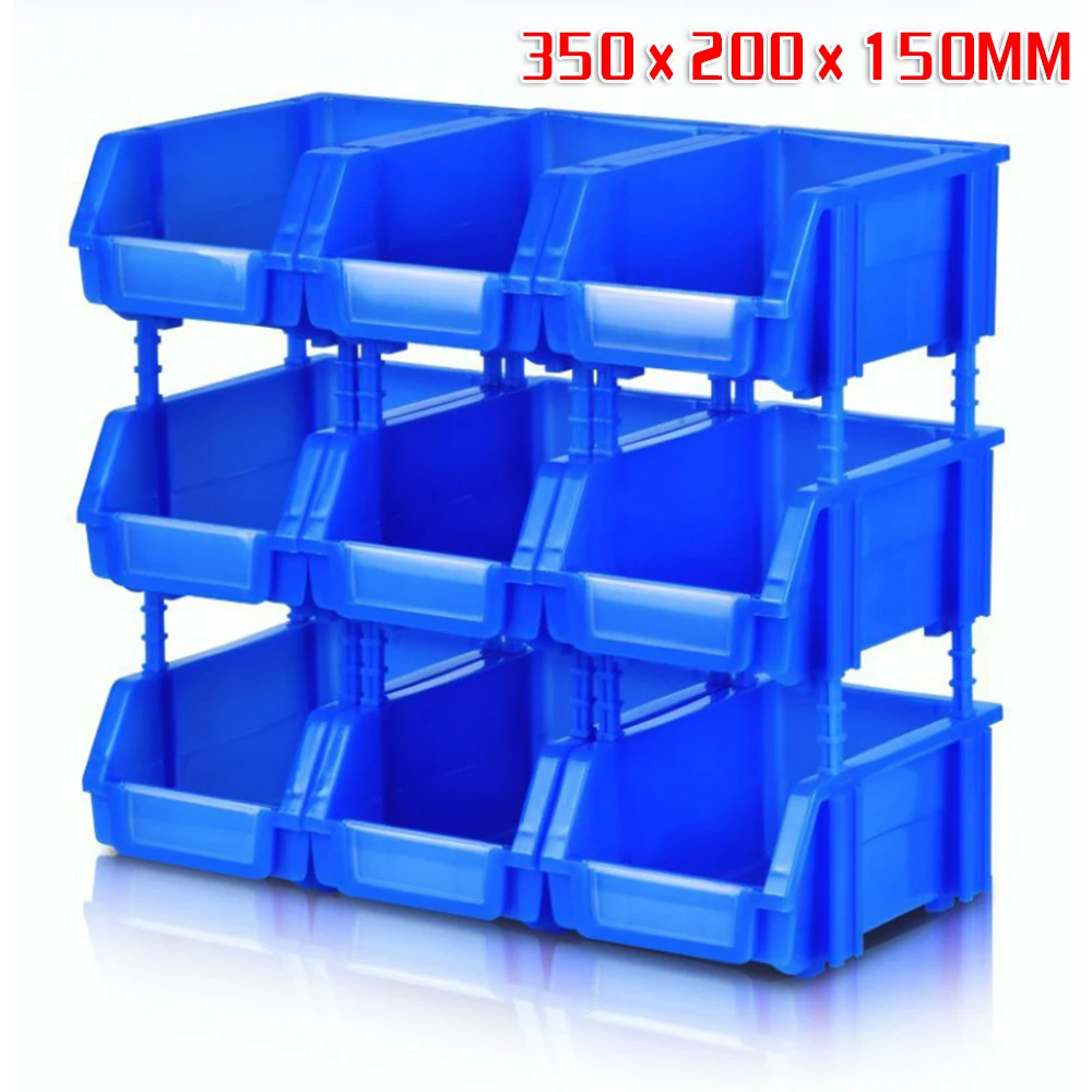 

Wall Mounted Panel Garage Tools Screws Bits Storage DIY Organizer Rack Boxes Bin Home Storage And Organization