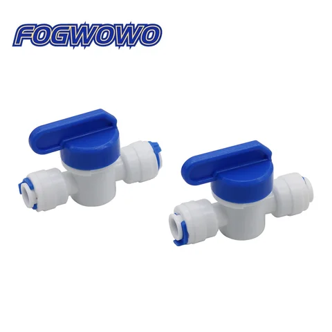 FOGWOWO Быстроразъемный шаровой кран 1/4 дюйма