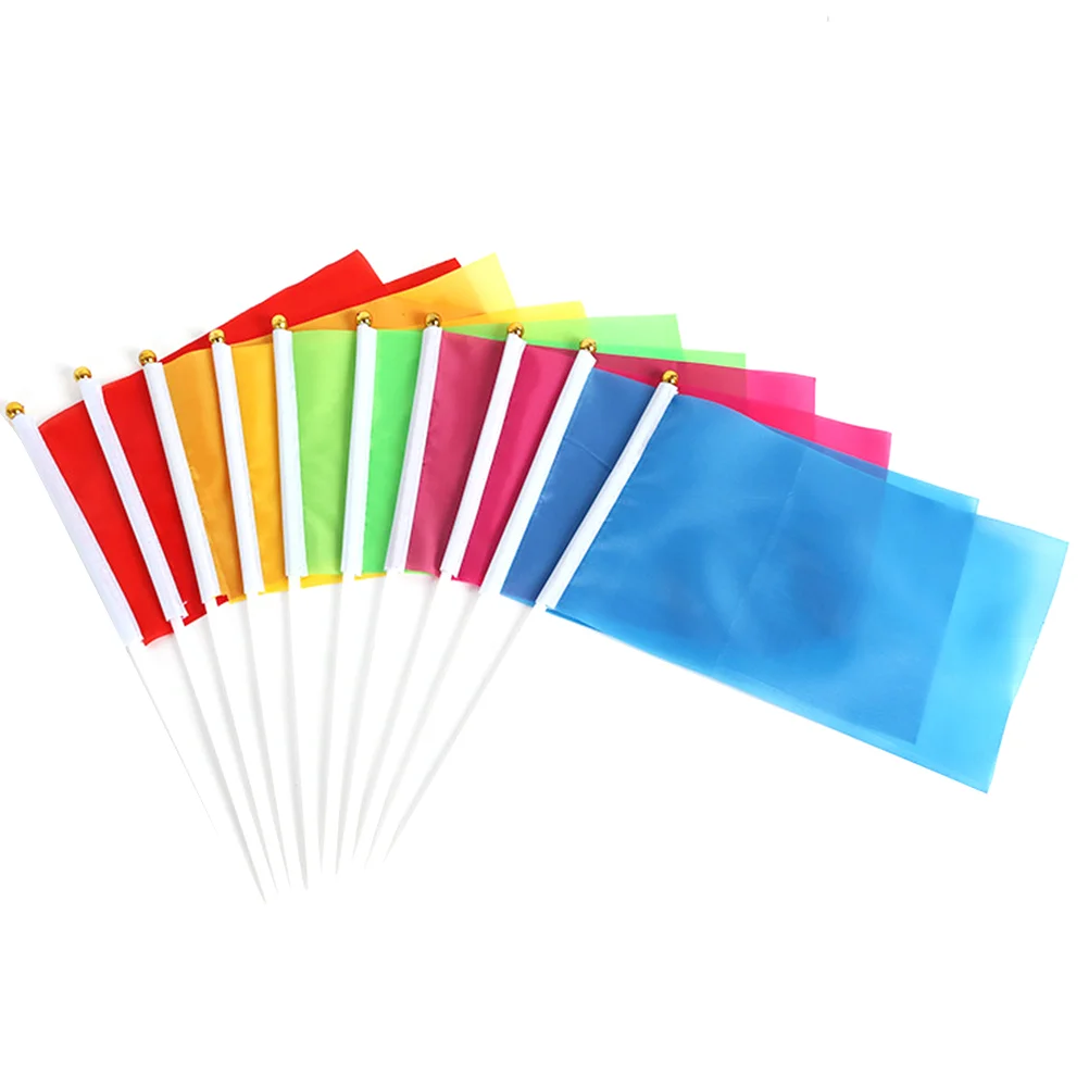 

50pcs Flag Pick Flag Cupcake Topper Cocktail Pick Decorative Plug Flag National Flag Plug Flag for Party Bar ( Multi Color )