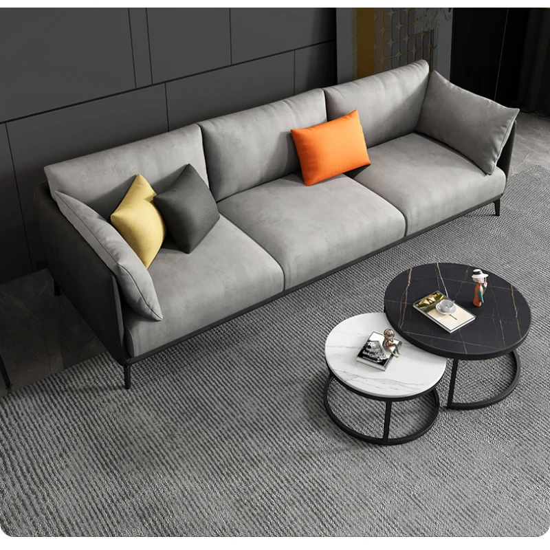 

Modern Simple Living Room Sofa Combination Luxury Sleeper Nordic Couch Living Room Sofa Floor Muebles De Sala Luxury Furniture