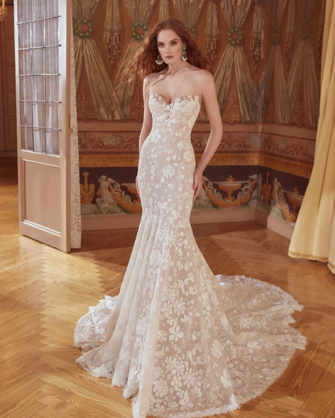 Женское свадебное платье It's yiiya белое элегантное на заказ с длинным рукавом 2024