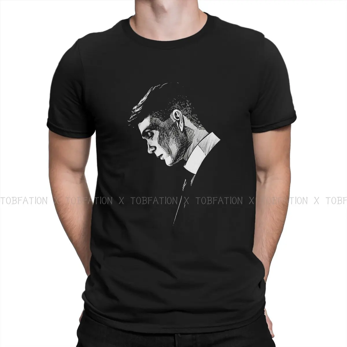 

Thomas Shelby Cool TShirt For Male Peaky Blinders Tommy Arthur Ada TV Clothing Fashion T Shirt Soft Print Loose Creative Gift