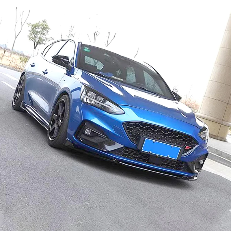 Комплект для Ford Focus ST Line передний бампер комплект губ спойлер диффузор отражатель