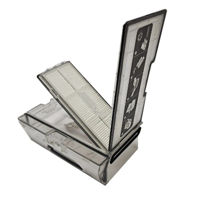 

HOT!For Roborock S7 S7MAXV T7S T7S Plus New Dust Box Vacuum Cleaner Robotic Parts Robot Dustbin Box With Filter Accessroies