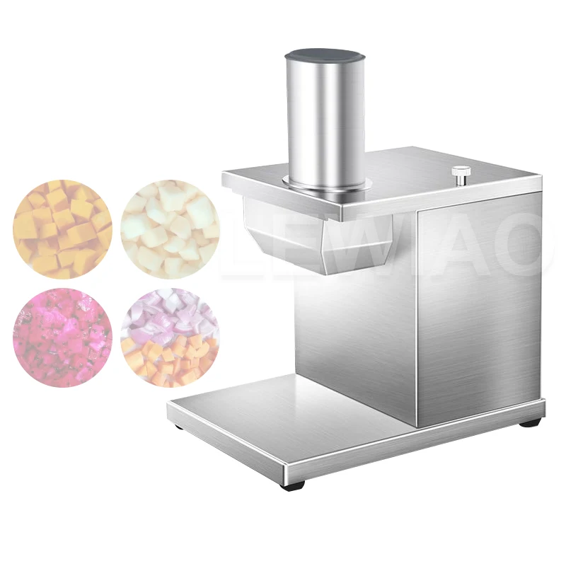 Фруктовые овощи Dicing Machine картофель, огурец Radish машина для нарезки мяса кубиками Pleurotus Eryngii And Dragon для нарезки фруктов