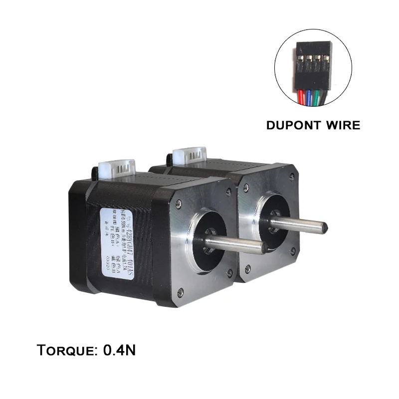 

42 Stepper Motor 0.4NM 1.5A height 40mm Dedicated For CNC 3D Printing Equipment