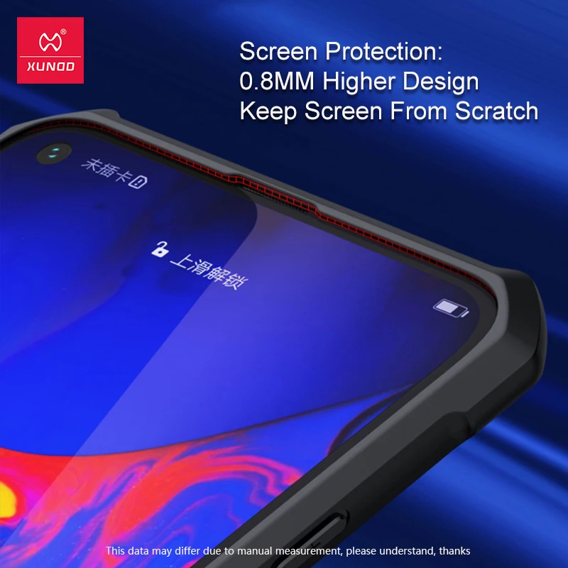 Xundd Case For Huawei Honor View 20 V30 Pro  Shockproof Transparent Phone Cover Protective Airbags Soft Phone Case For Honor V20