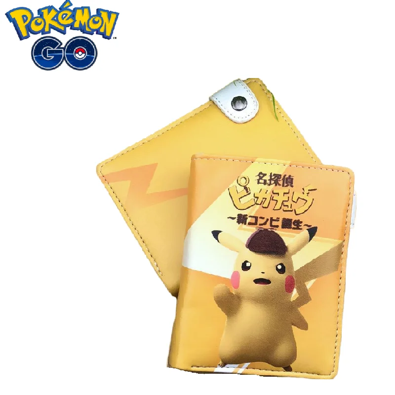 

Pikachu Pokemon Peripheral Animation Macaron Portable Convenient Folding Wallet Wallet Short Cartoon Bag Creative Birthday Gift