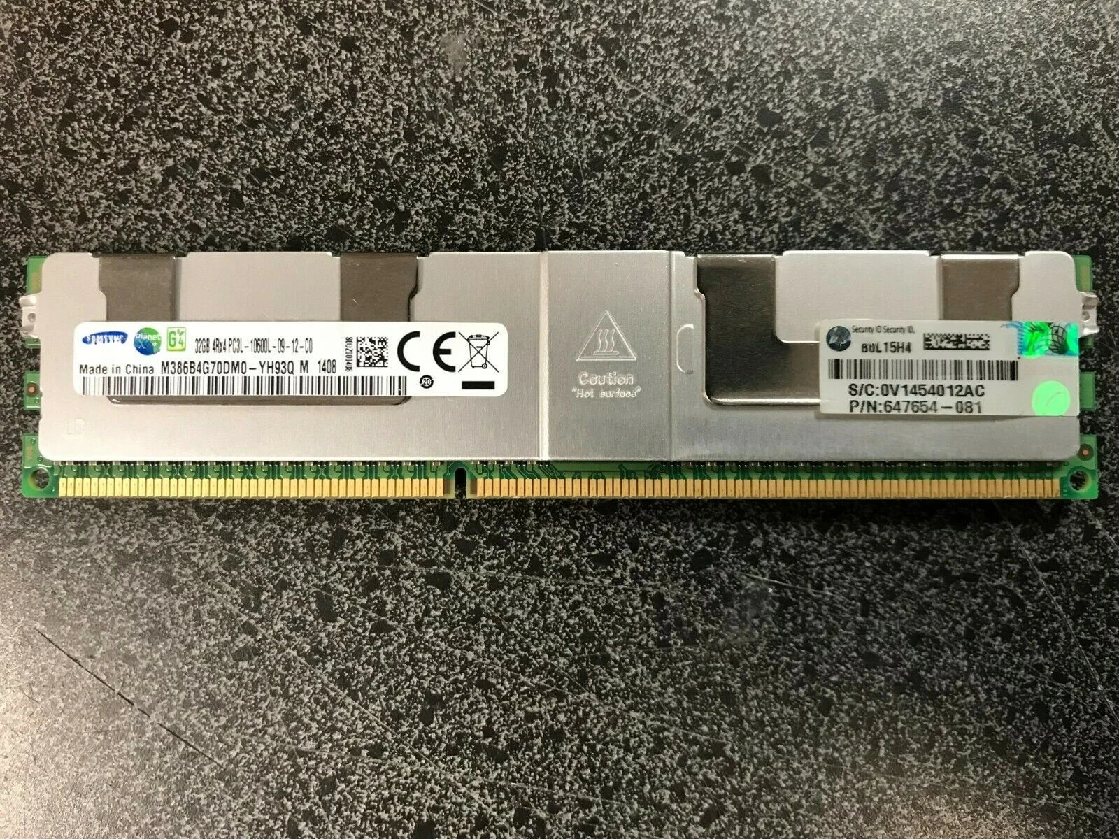 

RAM New 647903-B21 647654-081 664693-001 32G DDR3 1333 память