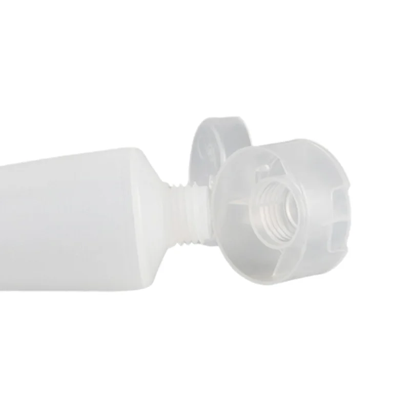 

56ml 66ml 90ml 110ml 128ml Empty Portable Tubes Squeeze Cosmetic Containers Flip Cream Lotion Frosted Plastic Soft Tube Bottles