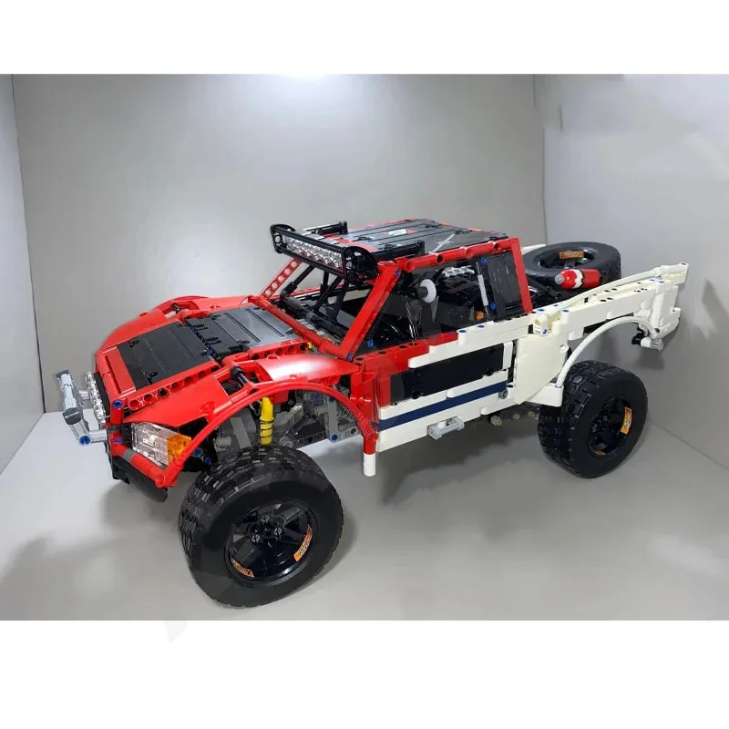 Знаменитый дизайнерский трофей MOC Contest Baja электрический грузовик модель 1718