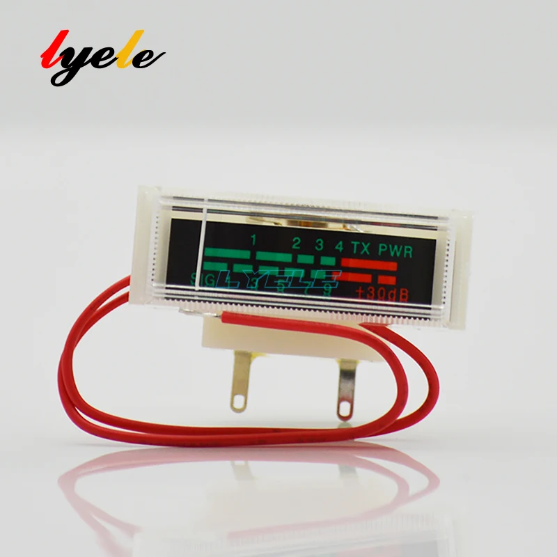 

lyele vu meter for audio level backlight 650 ohm electronic instrument indication 6-12V TX PWR DB
