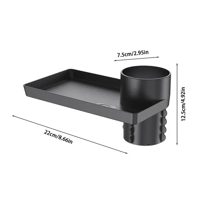 Portable Car Cup Holder Tray Beverage Holder Space-saving Meal Tray Expanded Table Desk Phone Water Cup Holder Car Accessories images - 6