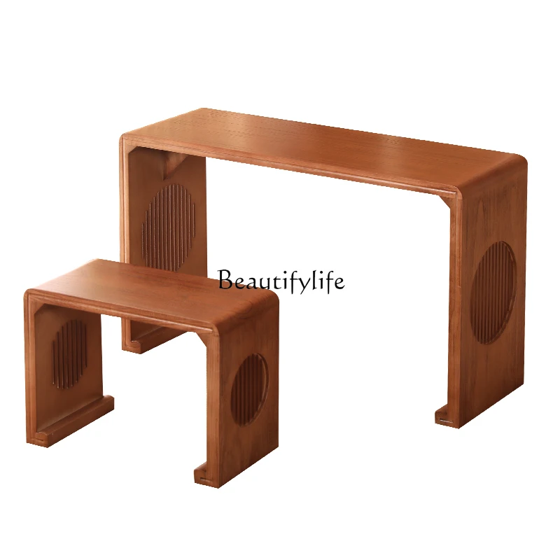 Стол для китайской каллиграфии античная синология твердая древесина стол и