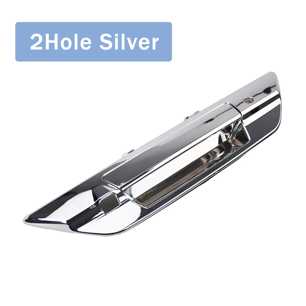 

Для Toyota Hilux Revo 2015 2016 2017 2018 2019 2020 2021 полностью хромированная ручка задней двери, ручка задней двери, ручка багажника