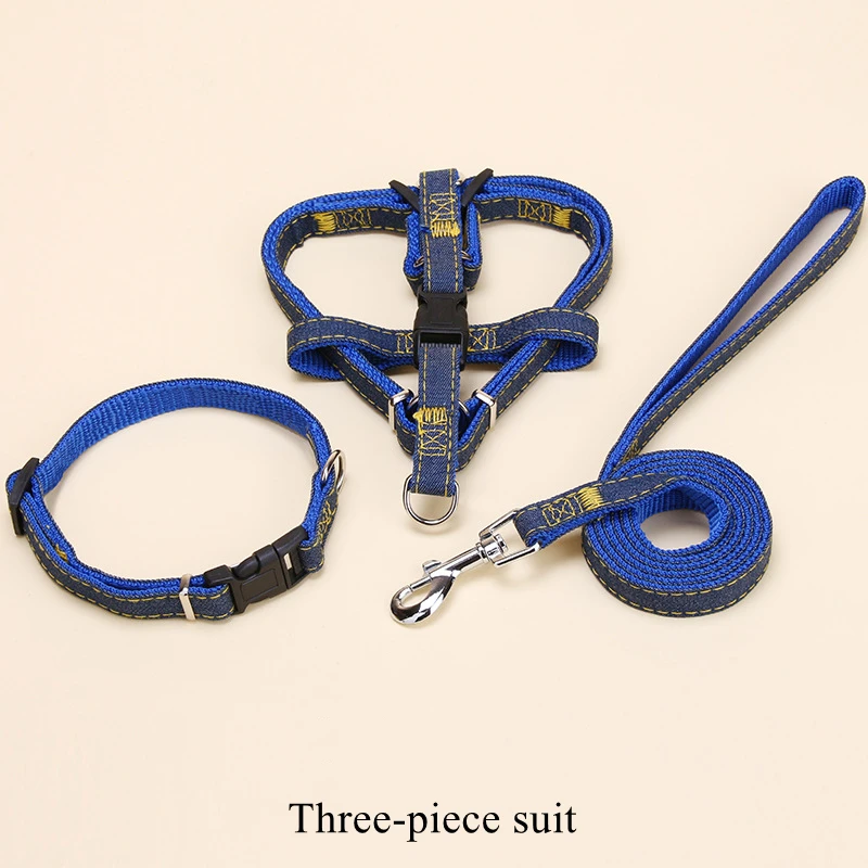 Новые товары для домашних животных джинсовый Трикотажный жилет подходящий