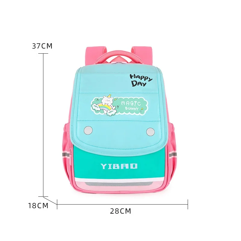 British Style Cute Rainbow Unicorn Children Students Backpacks New Girl Boy High-capacity Cartoon Fashion School Bags for Travel