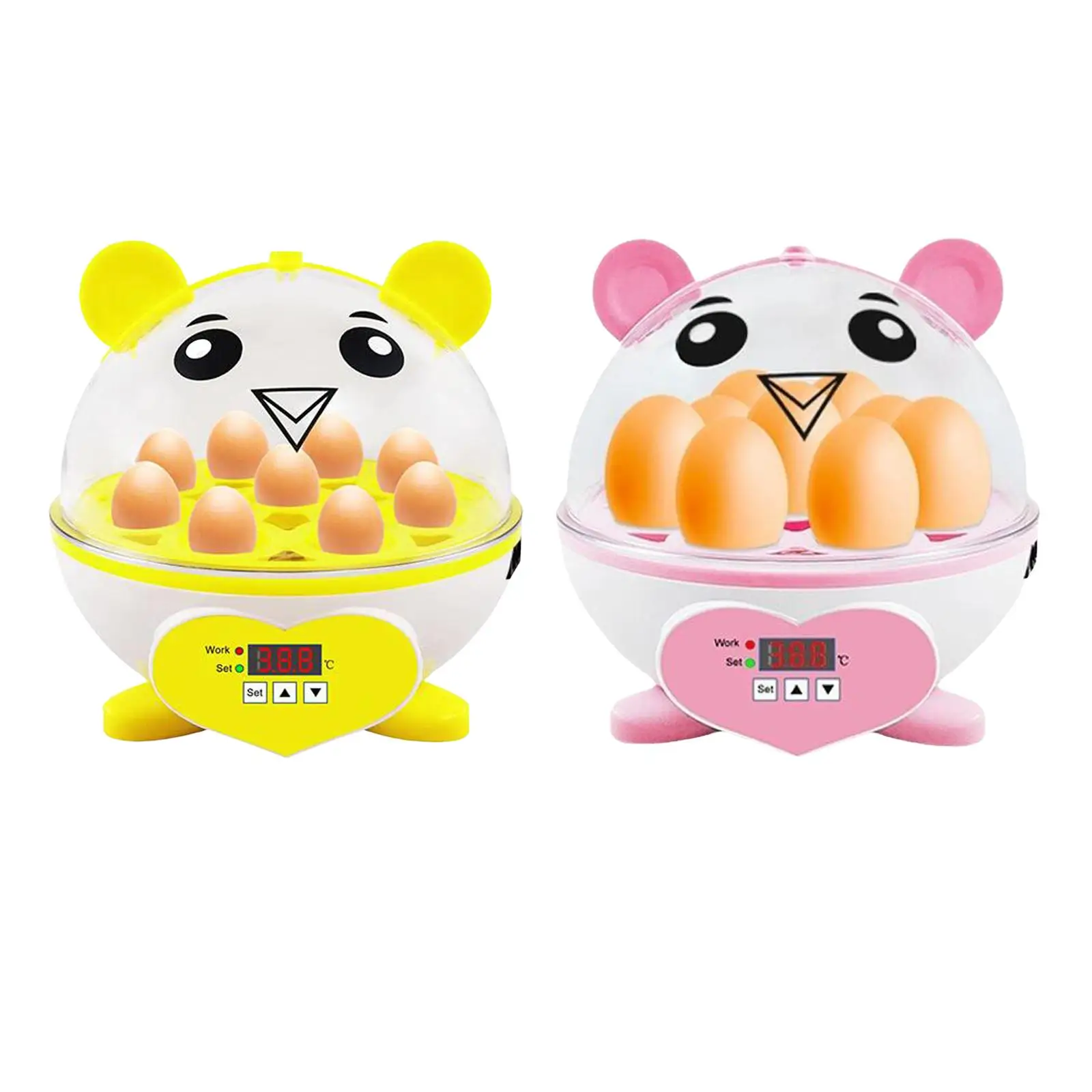 

Eggs Incubator Brooder Poultry Hatching Machine with Automatic Temperature Control Chick Incubator for Hatching Parakeet Eggs