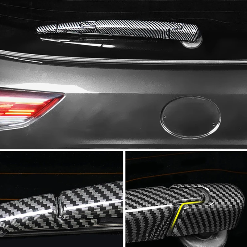 

Chrome Rear Window Wiper Arm Blade Cover Trim Molding Overlay Decoration Accessories For Toyota Highlander 2021-2022