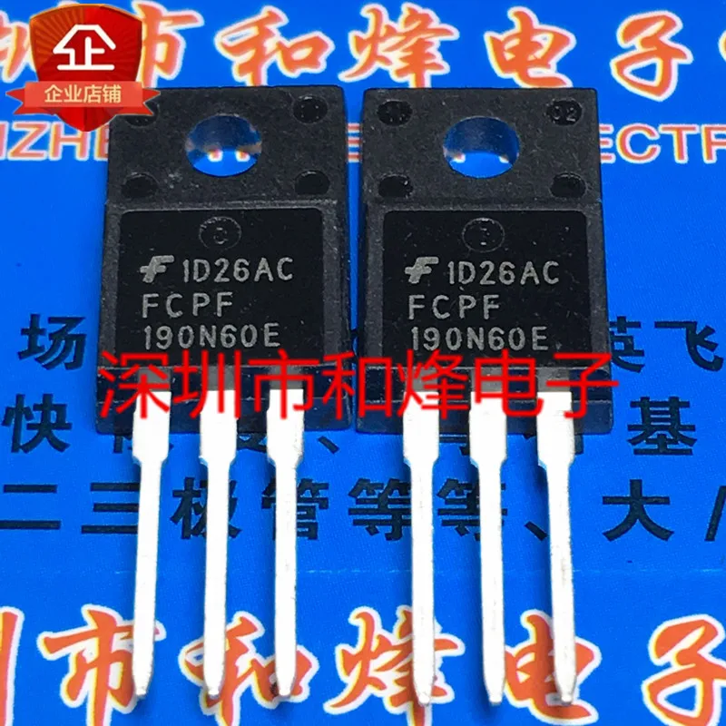 

5PCS-10PCS FCPF190N60E TO-220F 600V 20.6A New And Original On Stock